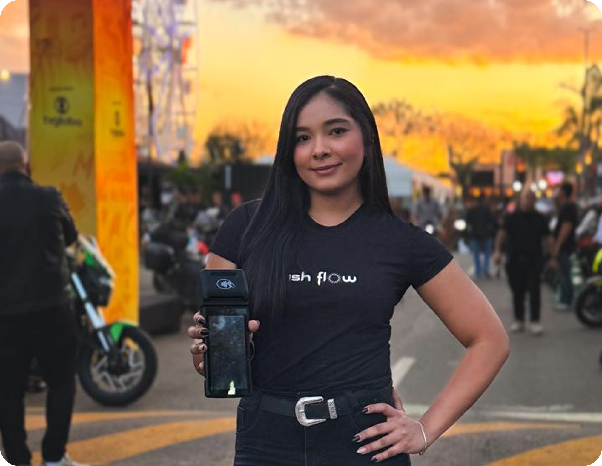 Equipe Cash Flow em operação